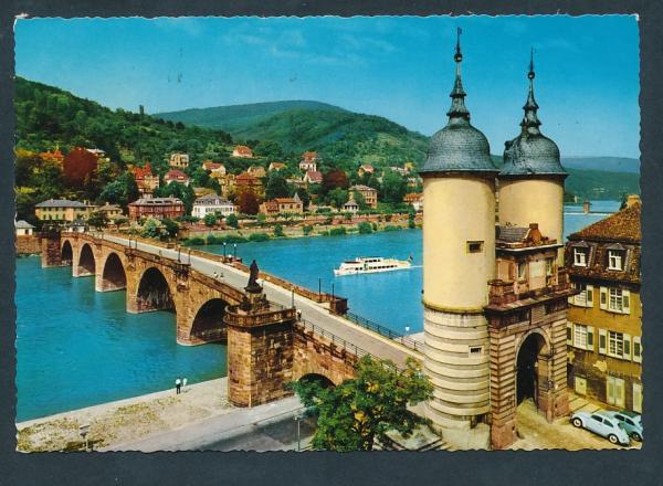 Alte Neckarbrücke bei Heidelberg